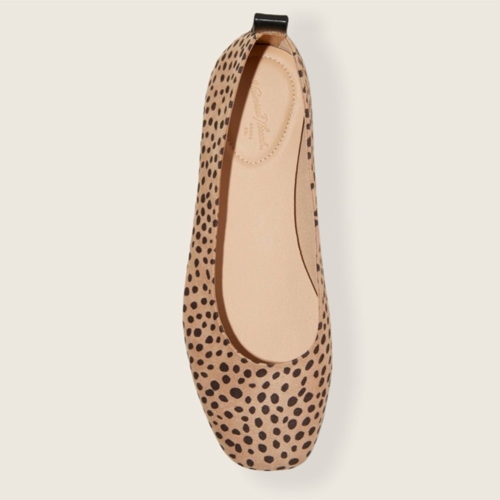 Universal Thread Animal Print Flats Leopard Ballet Flats Multicolor Size 6 - Picture 7 of 15